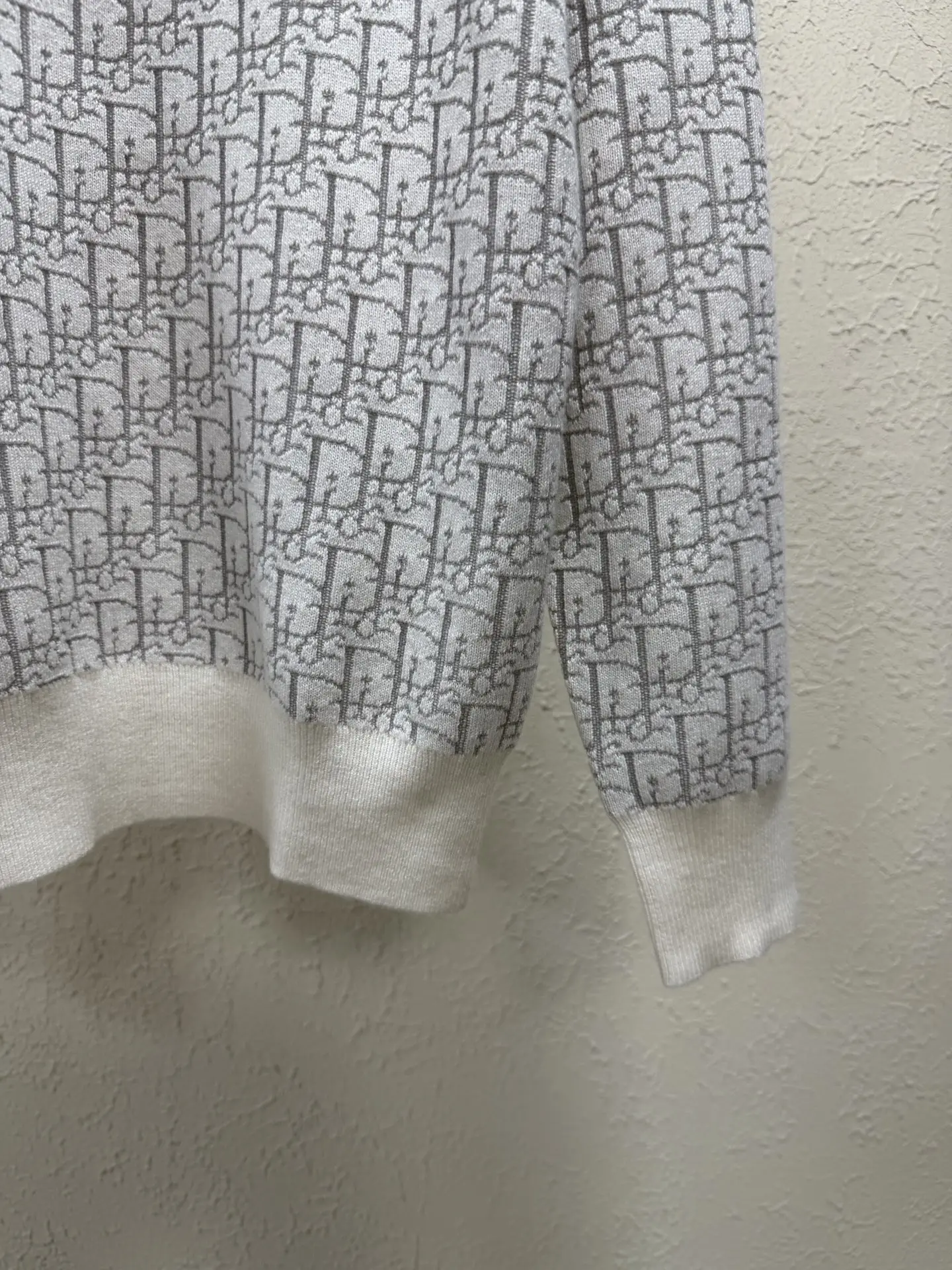 Oblique Monogram Wool Knit Sweater D32521884 — view 5