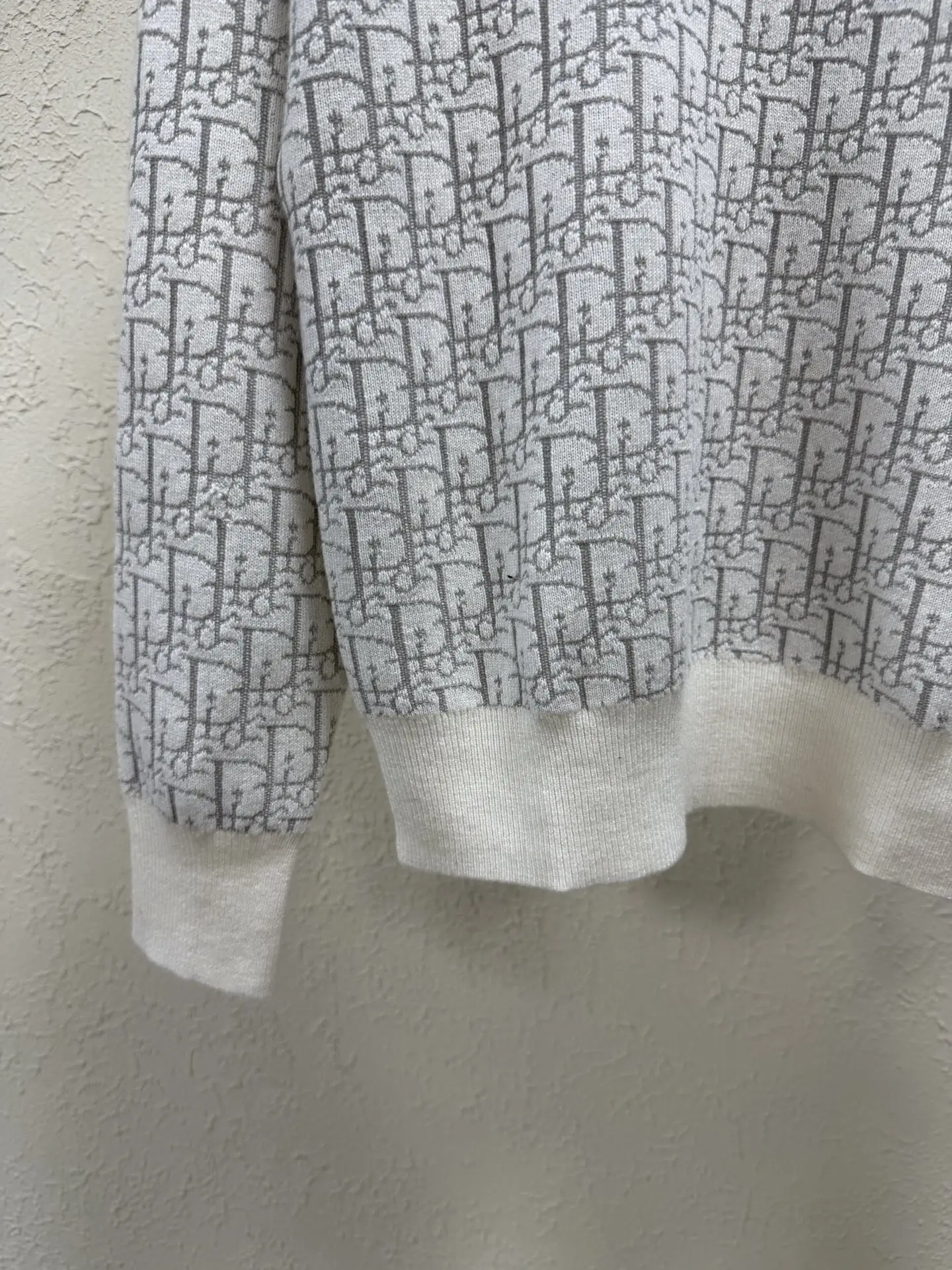 Oblique Monogram Wool Knit Sweater D32521884 — view 6