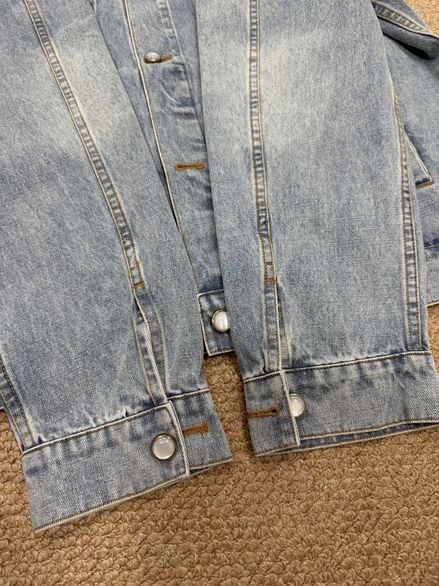 Embellished Denim Trucker Jacket D33021881 — view 10