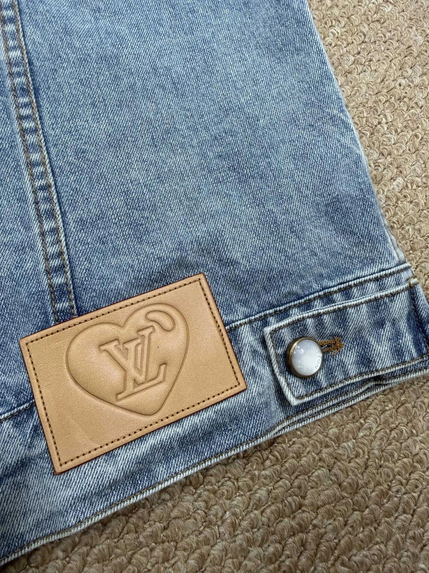Embellished Denim Trucker Jacket D33021881 — view 11