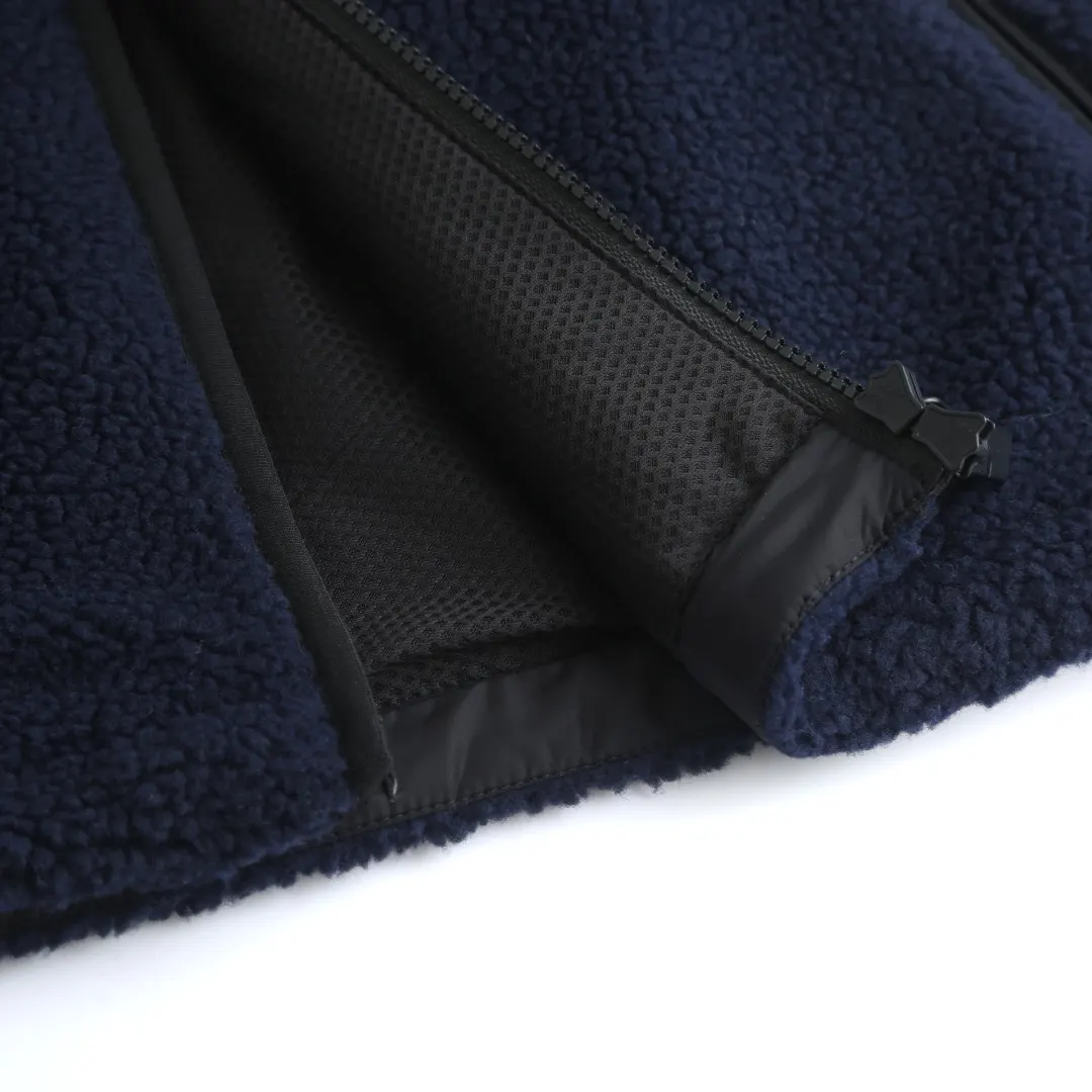 Embroidered Wool-Blend Fleece Jacket D33019915 — view 9