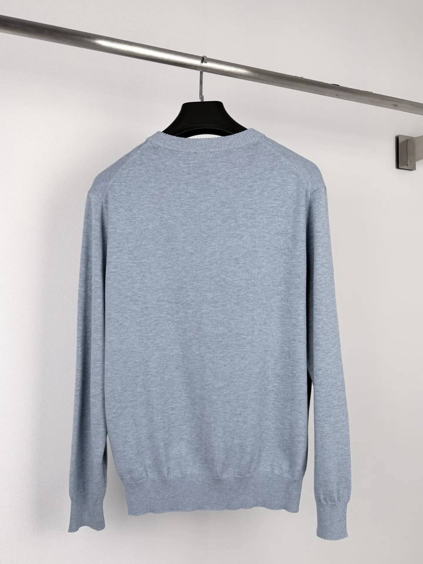 Logo-Embroidered Cashmere and Cotton-Blend Cardigan D33020097 — view 3