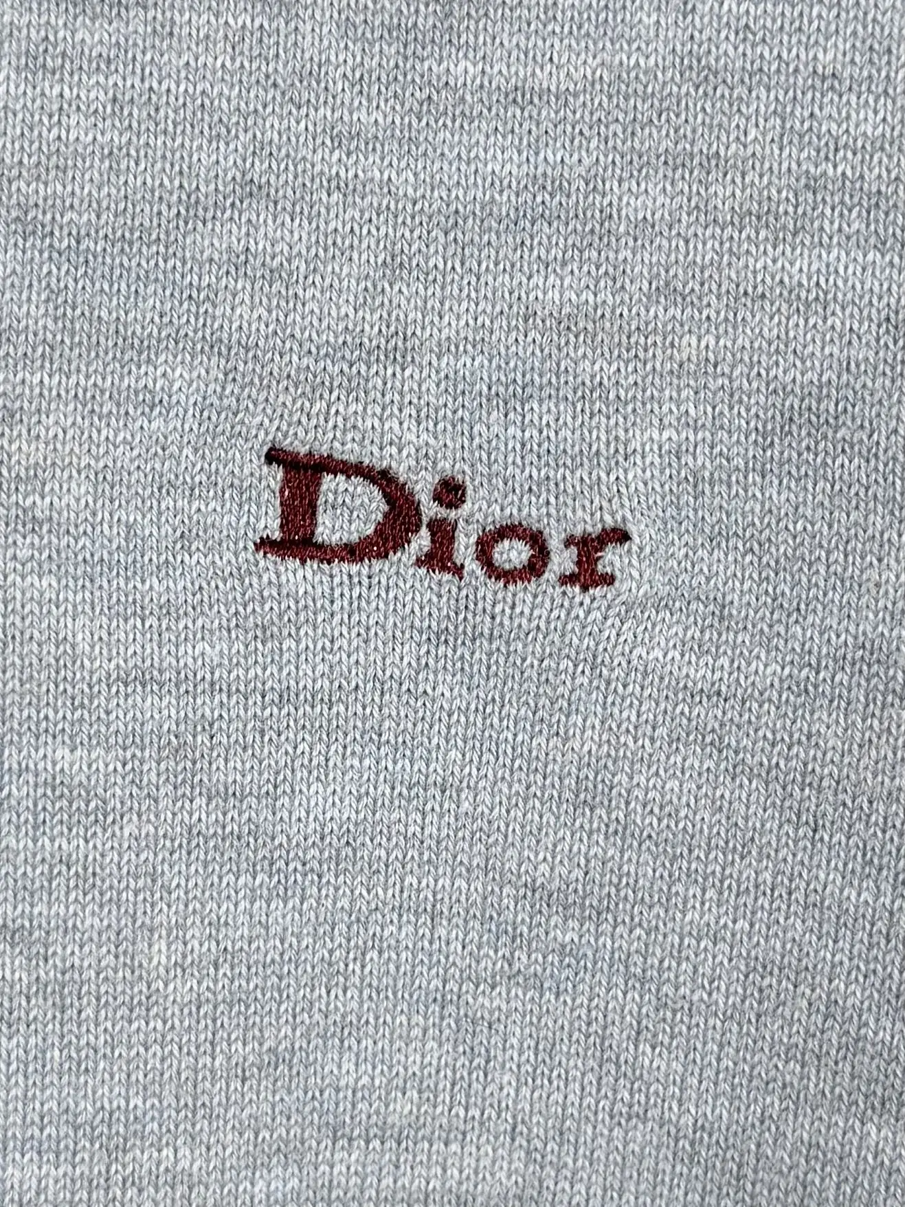 Logo-Embroidered Cashmere and Cotton-Blend Cardigan D33020097 — view 7