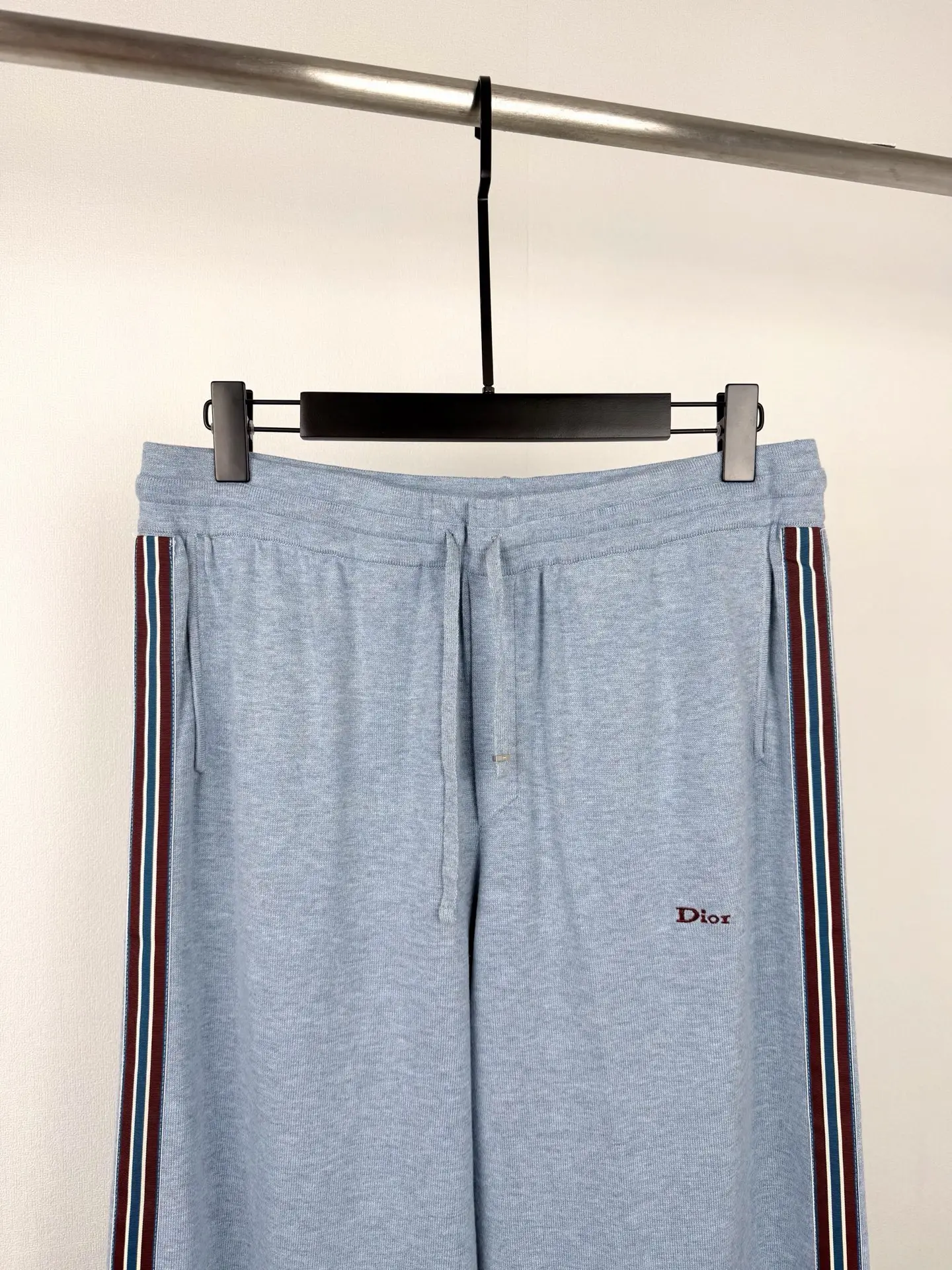 Logo-Embroidered Cashmere-Blend Track Pants D33020098 — view 2