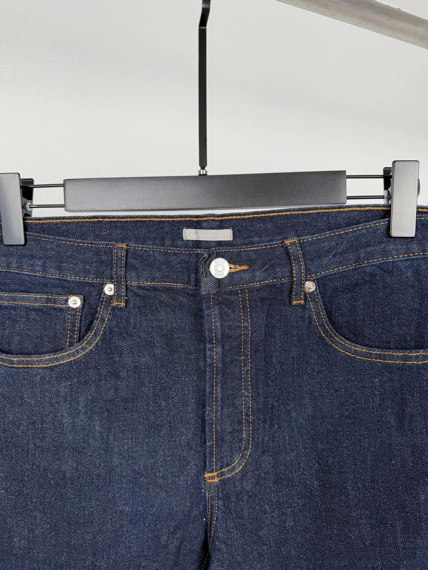 Oblique Monogram Cuff Straight-Leg Jeans D33020091 — view 5