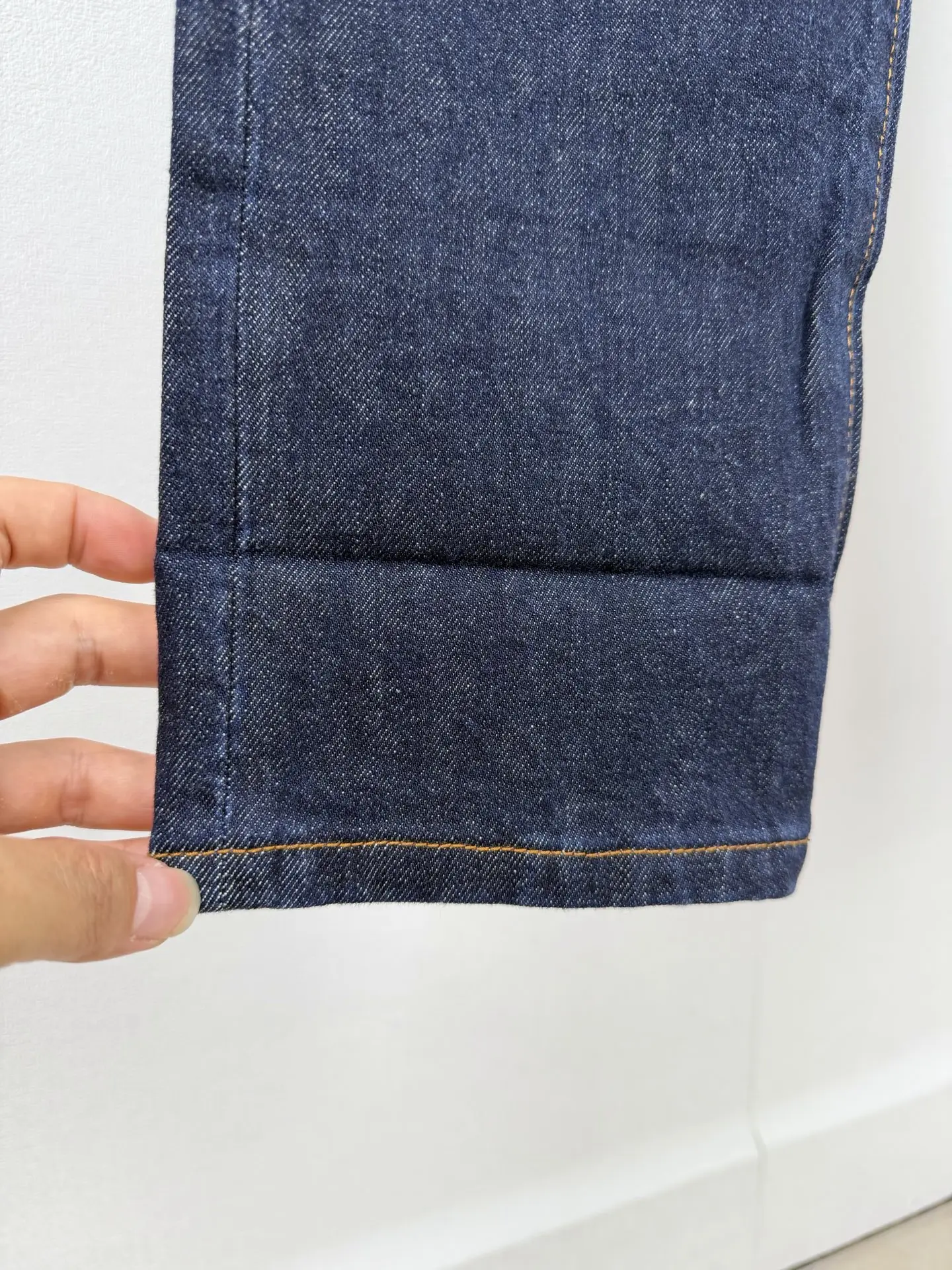 Oblique Monogram Cuff Straight-Leg Jeans D33020091 — view 8