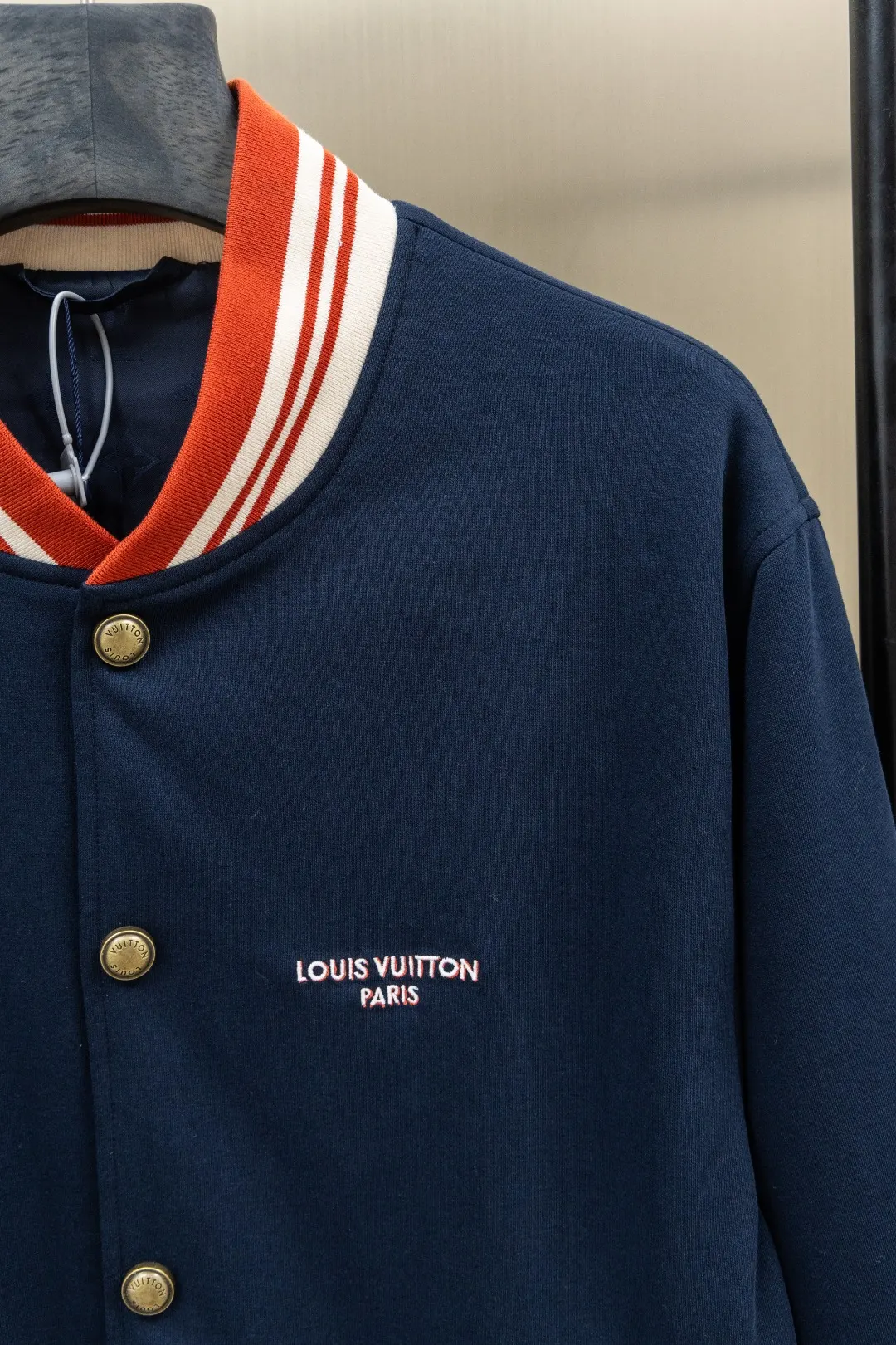 Embroidered Logo Varsity Bomber Jacket D33023434 — view 4
