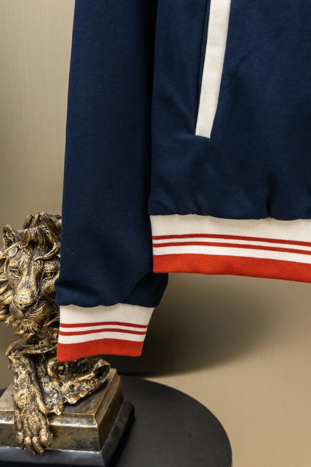 Embroidered Logo Varsity Bomber Jacket D33023434 — view 8