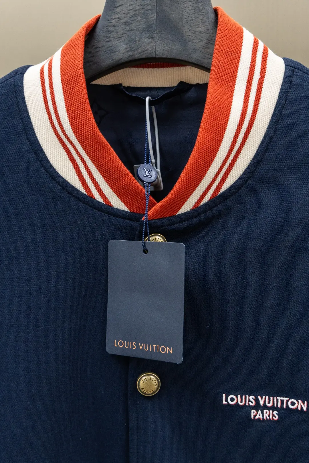 Embroidered Logo Varsity Bomber Jacket D33023434 — view 10