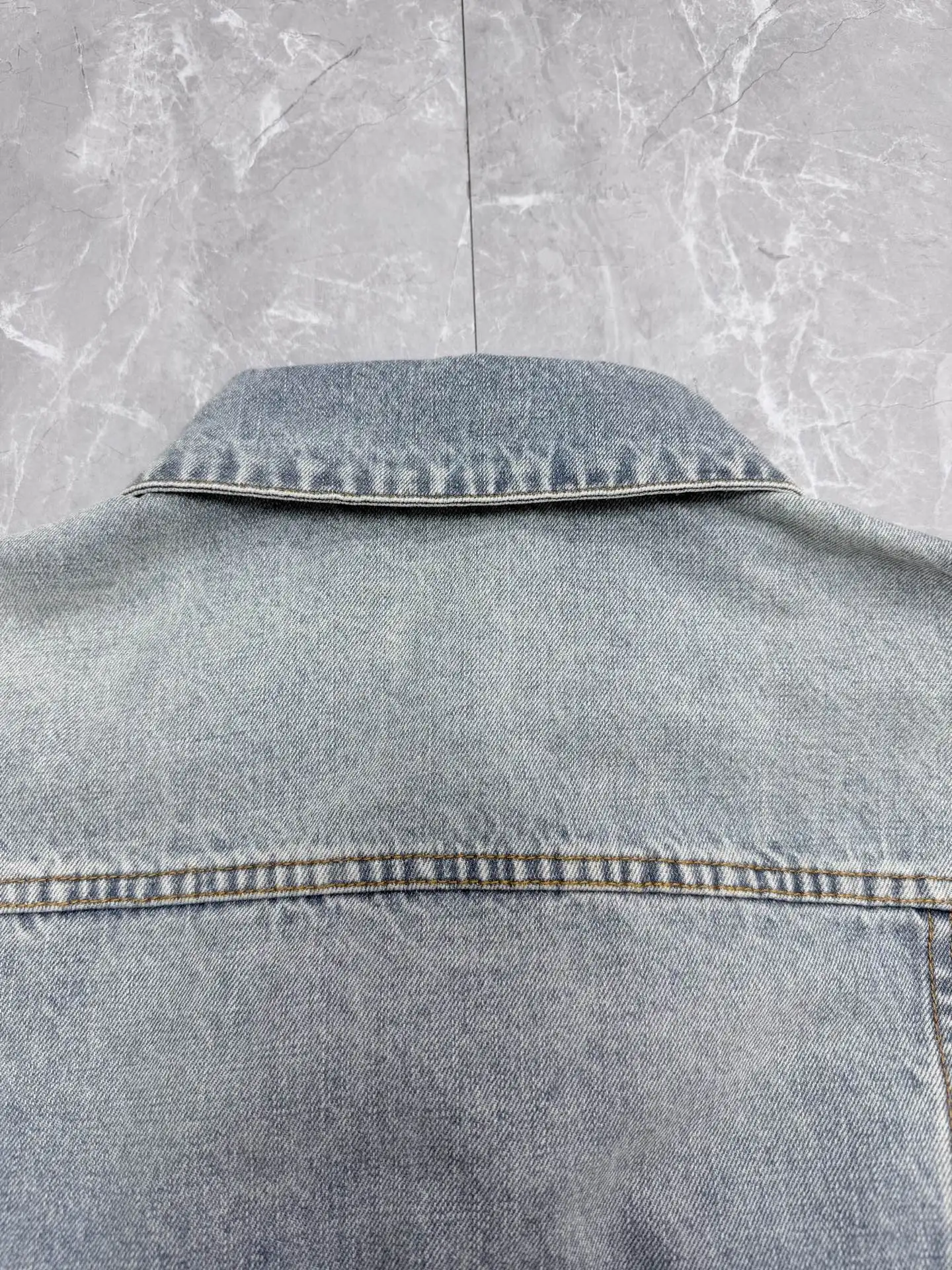 Embellished Denim Trucker Jacket D33022038 — view 9