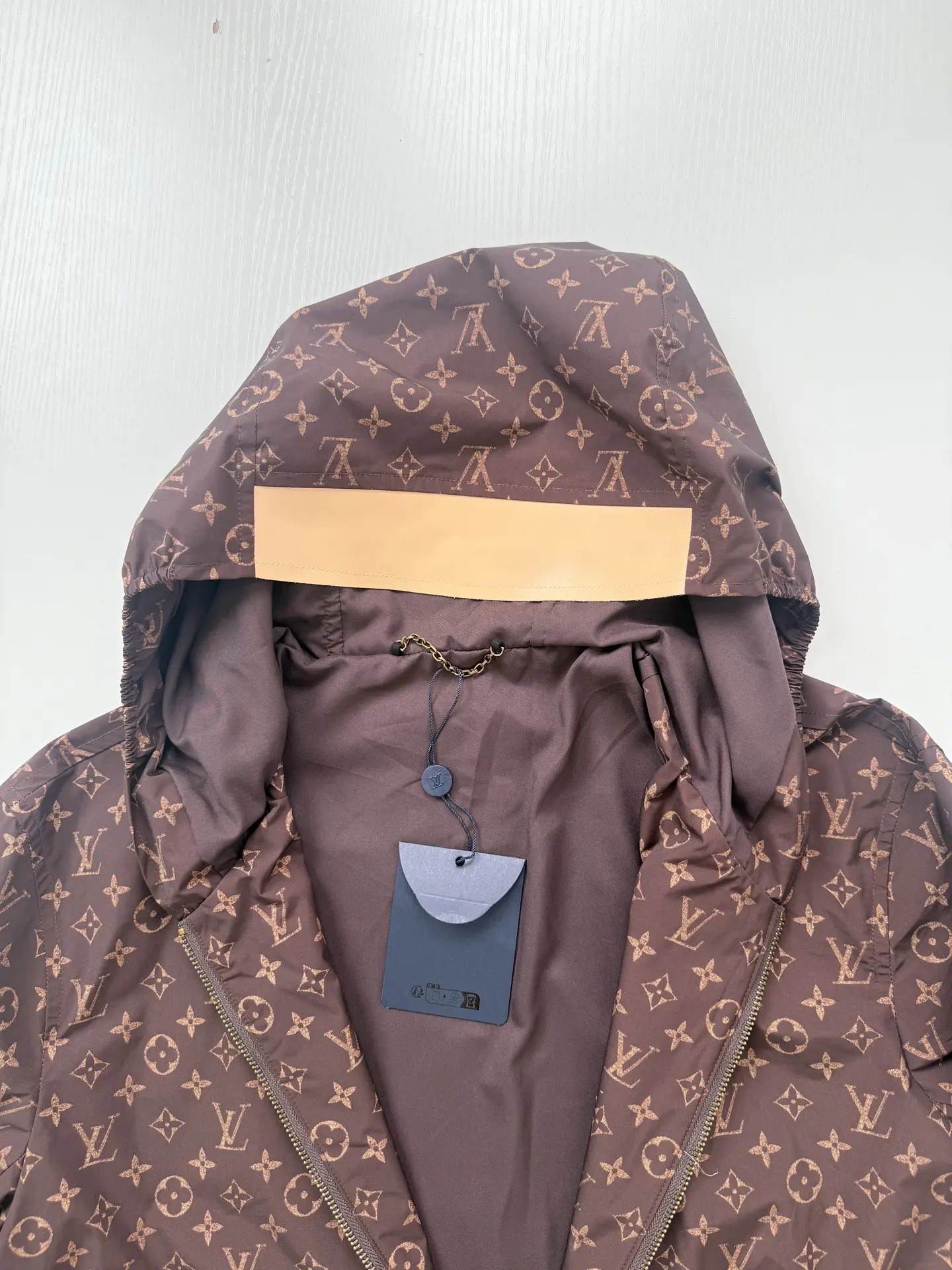 Monogram All-Over Print Hooded Windbreaker D33522608 — view 4