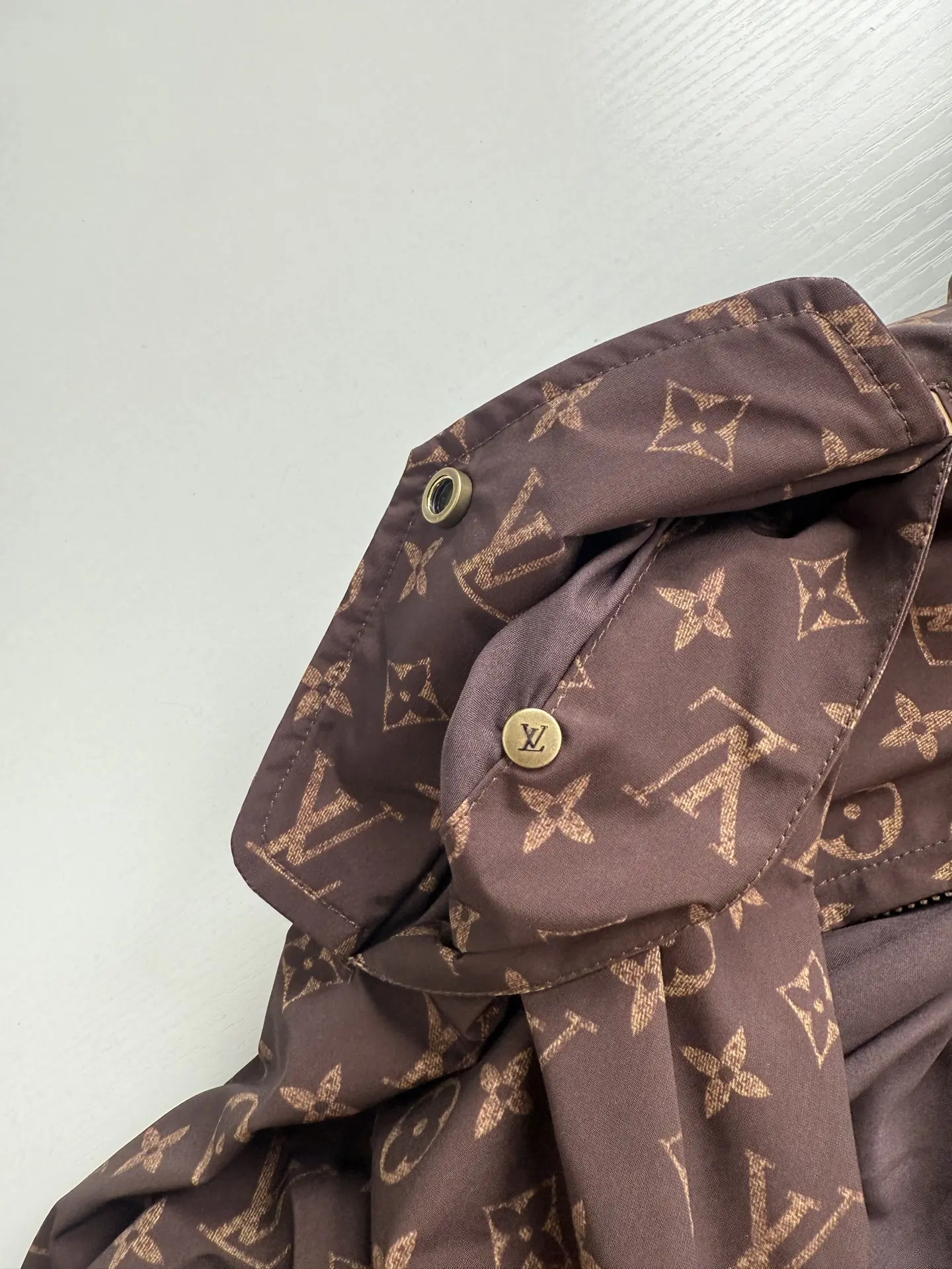 Monogram All-Over Print Hooded Windbreaker D33522608 — view 8