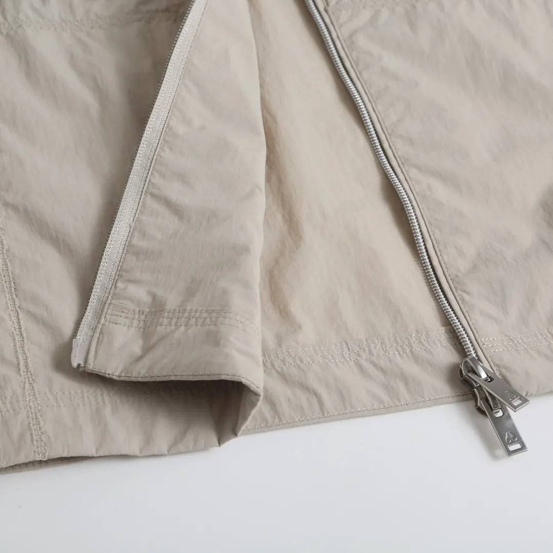 Logo-Patch Zip-Up Overshirt Jacket D33523585 — view 11