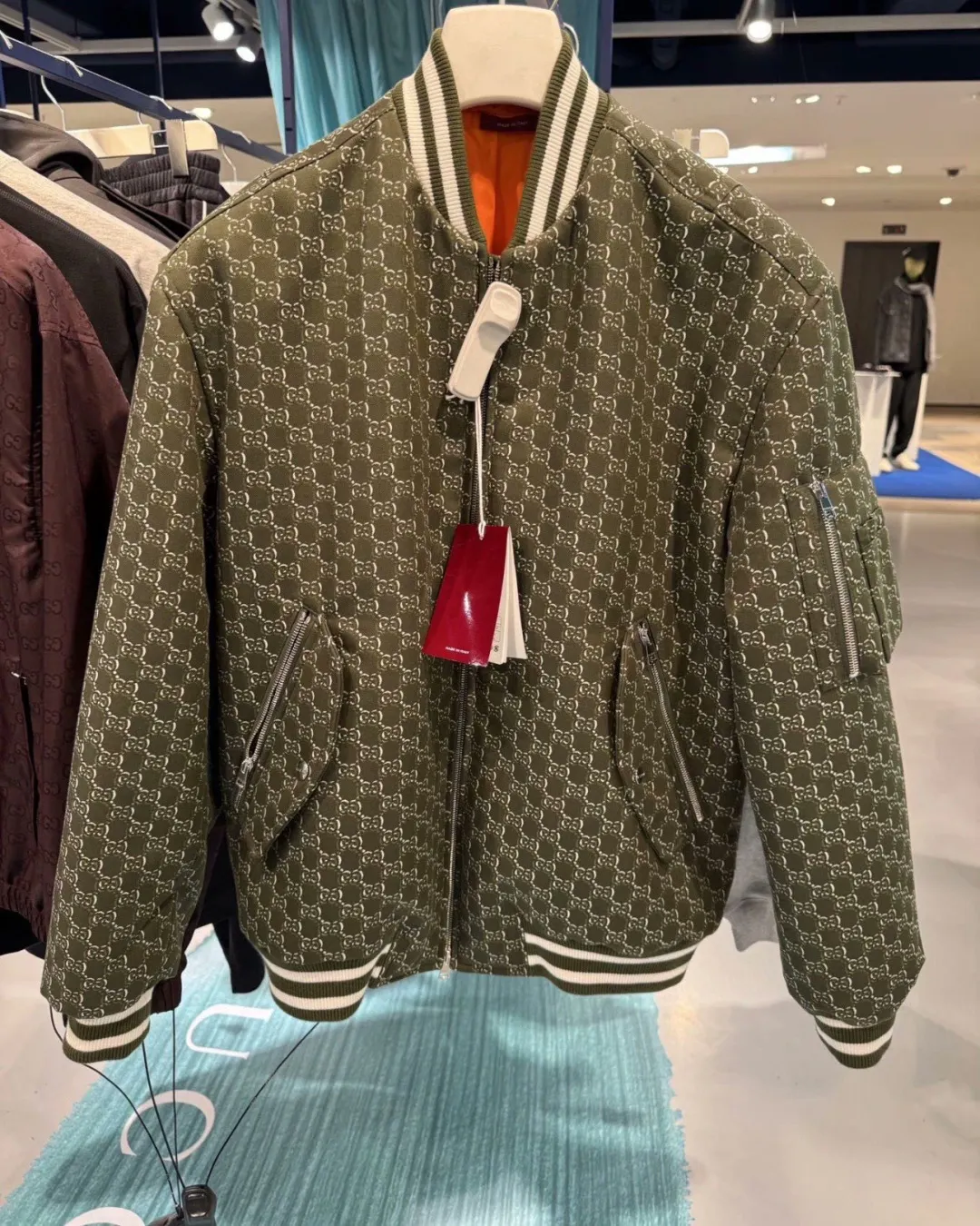 GG Monogram Jacquard Bomber Jacket D34023310