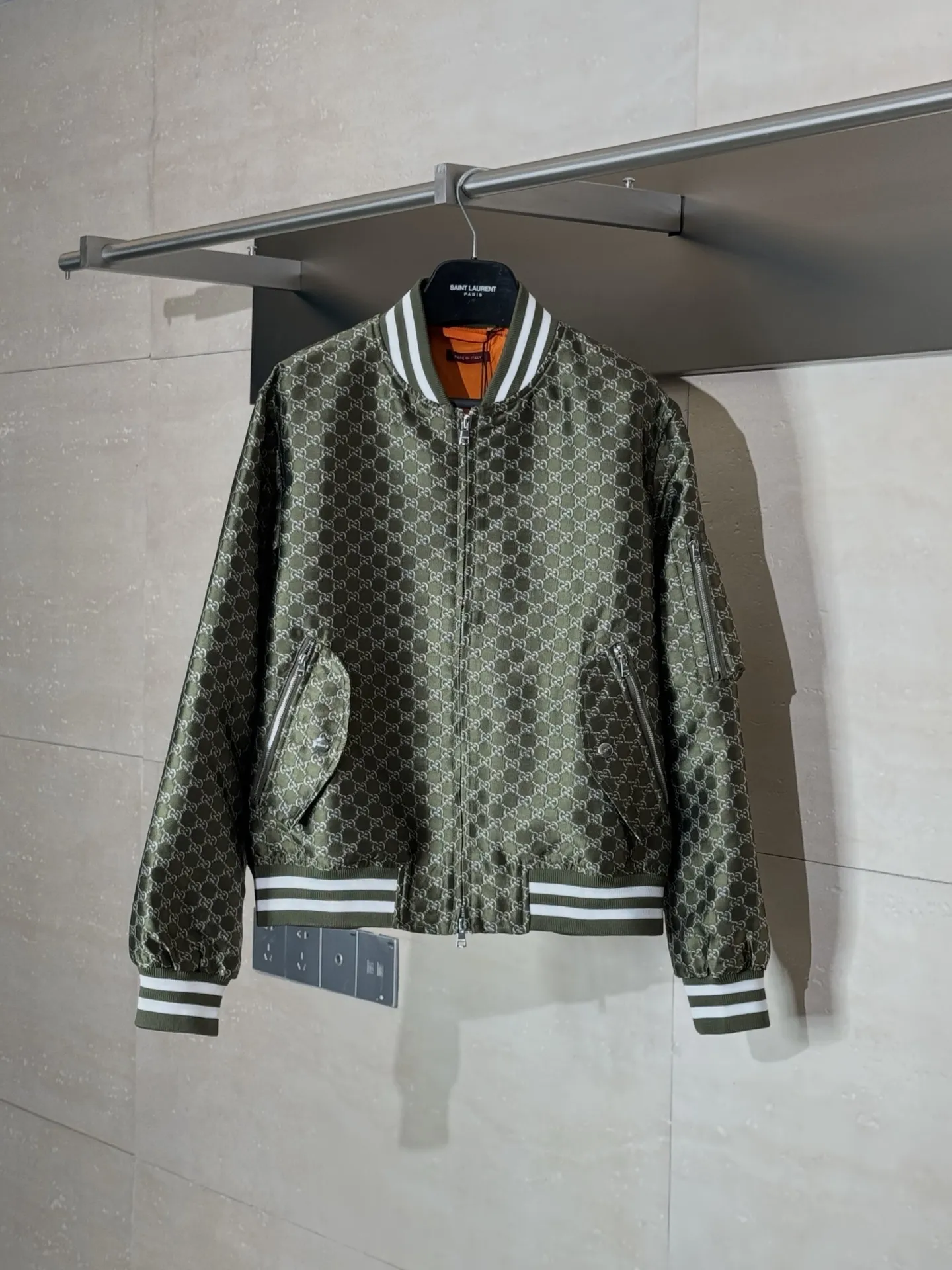 Monogram Jacquard Bomber Jacket D34023309
