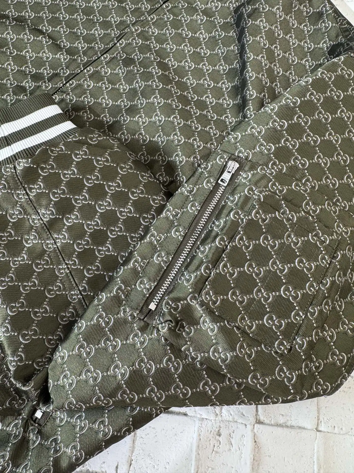 Monogram Jacquard Bomber Jacket D34023309 — view 6