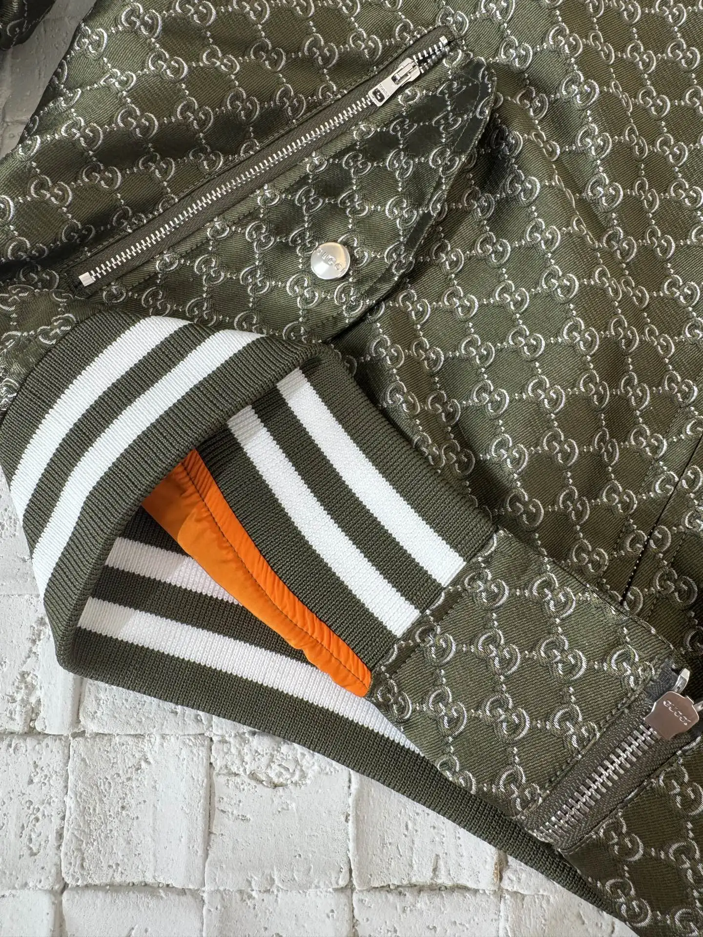 Monogram Jacquard Bomber Jacket D34023309 — view 8