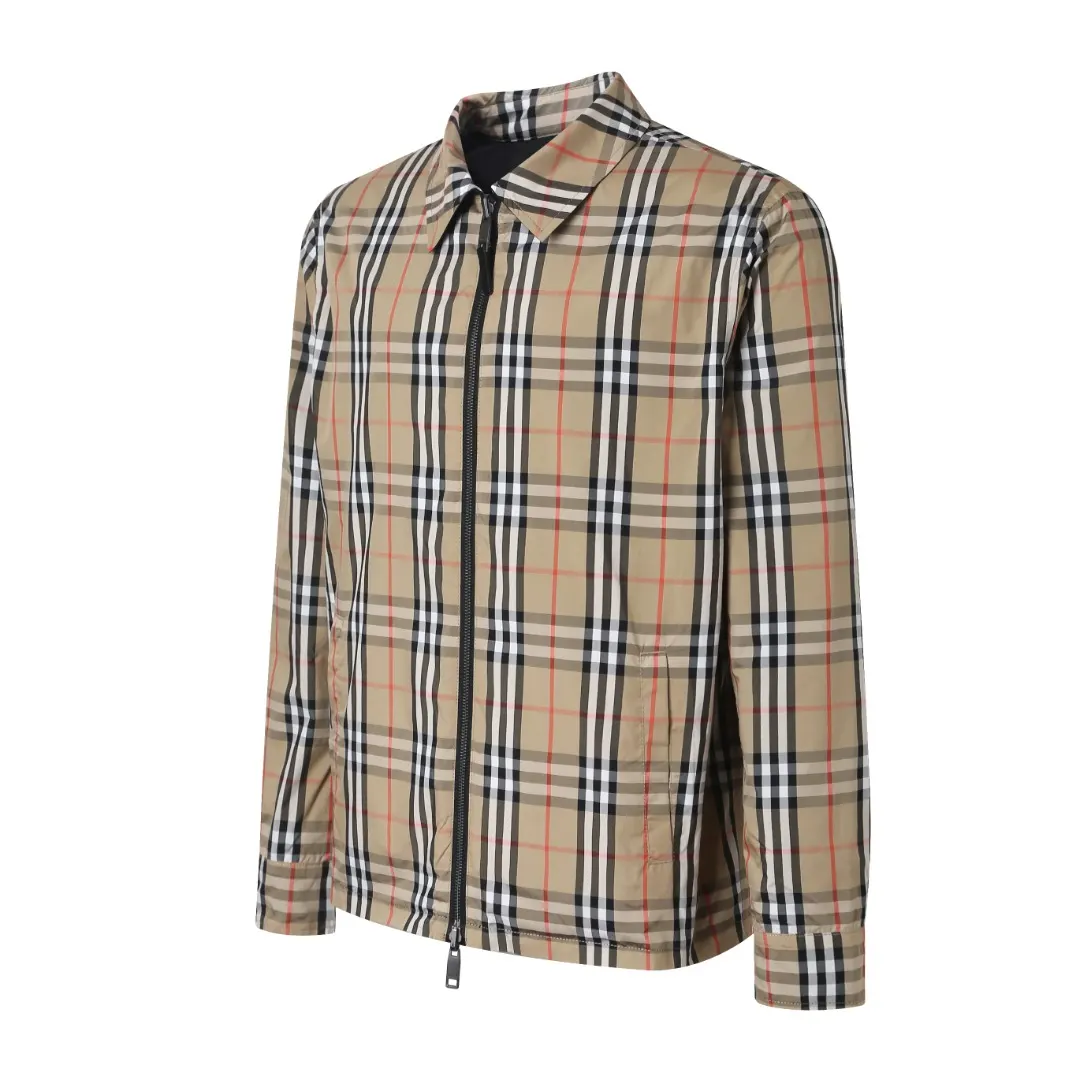 Reversible Check Harrington Jacket D34023467