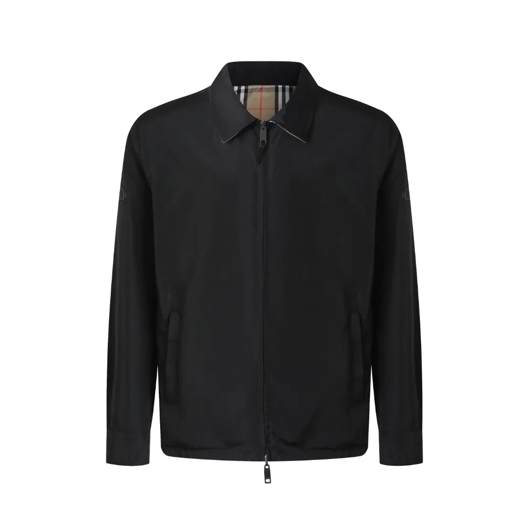Reversible Check-Print Harrington Jacket D34023468