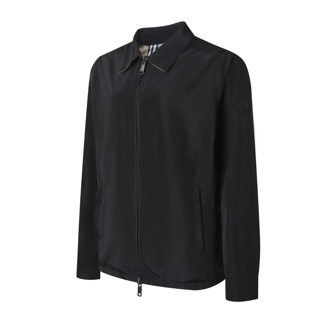 Reversible Check-Print Harrington Jacket D34023468 — view 2