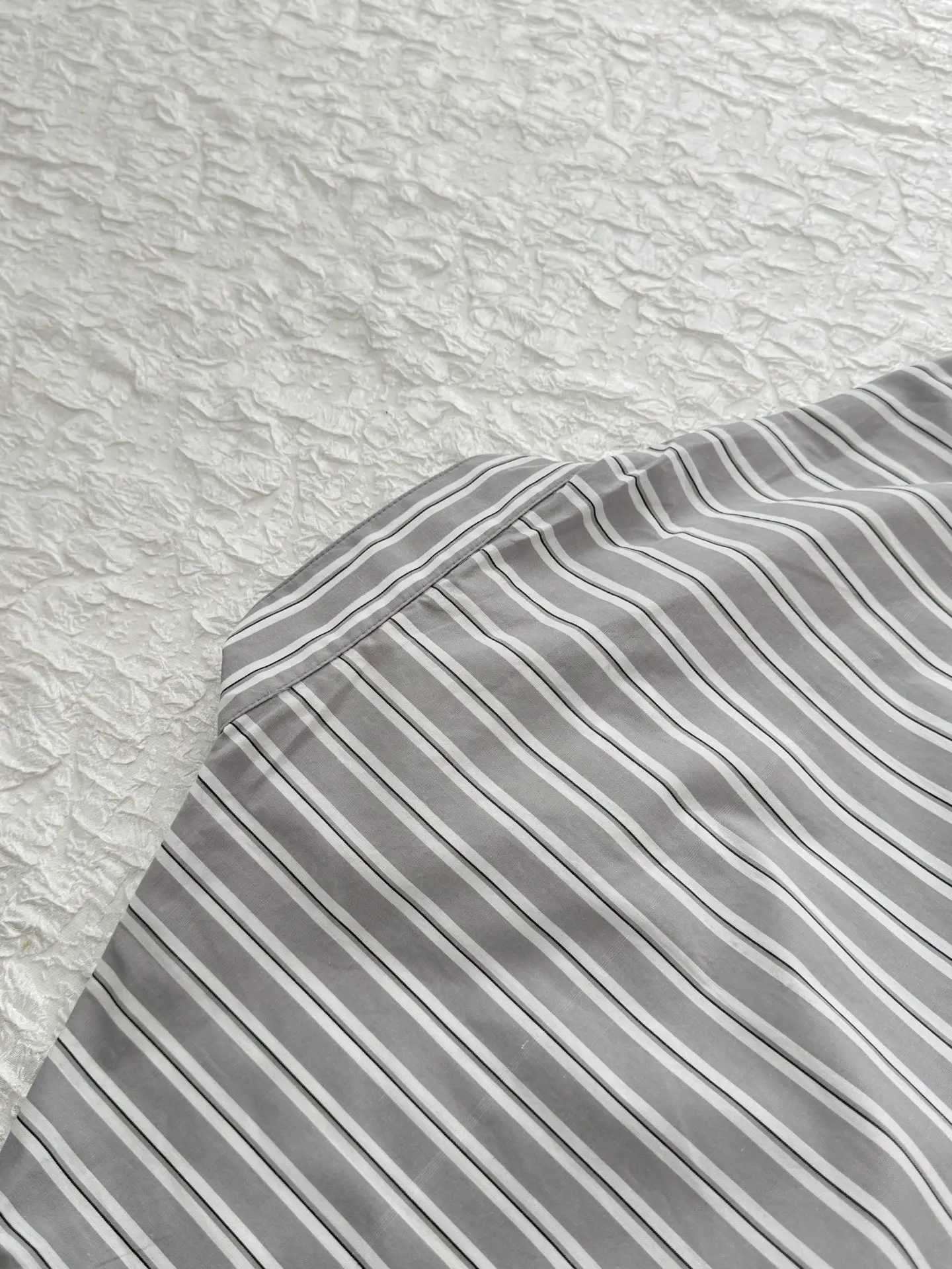 Striped Sketch Print Stand-Collar Jacket D34019934 — view 11