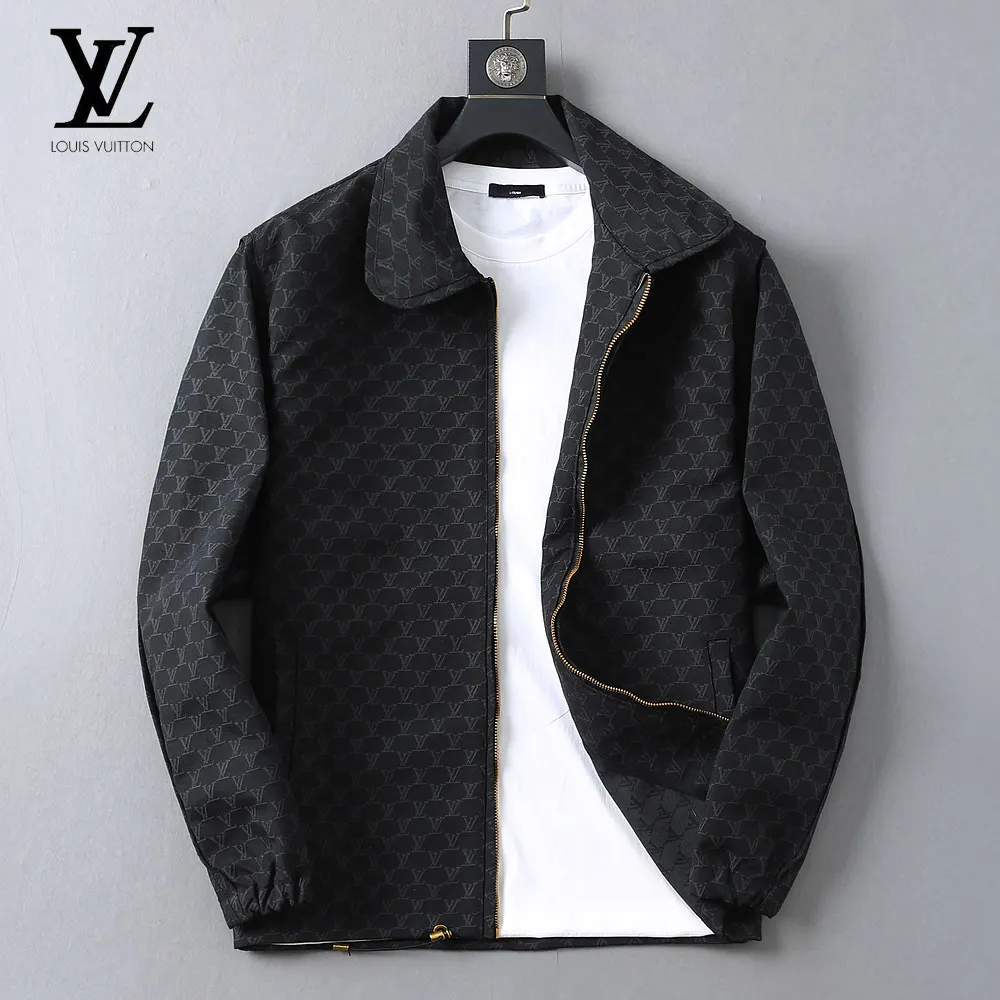 Monogram Jacquard Zip-Up Harrington Jacket D34023344