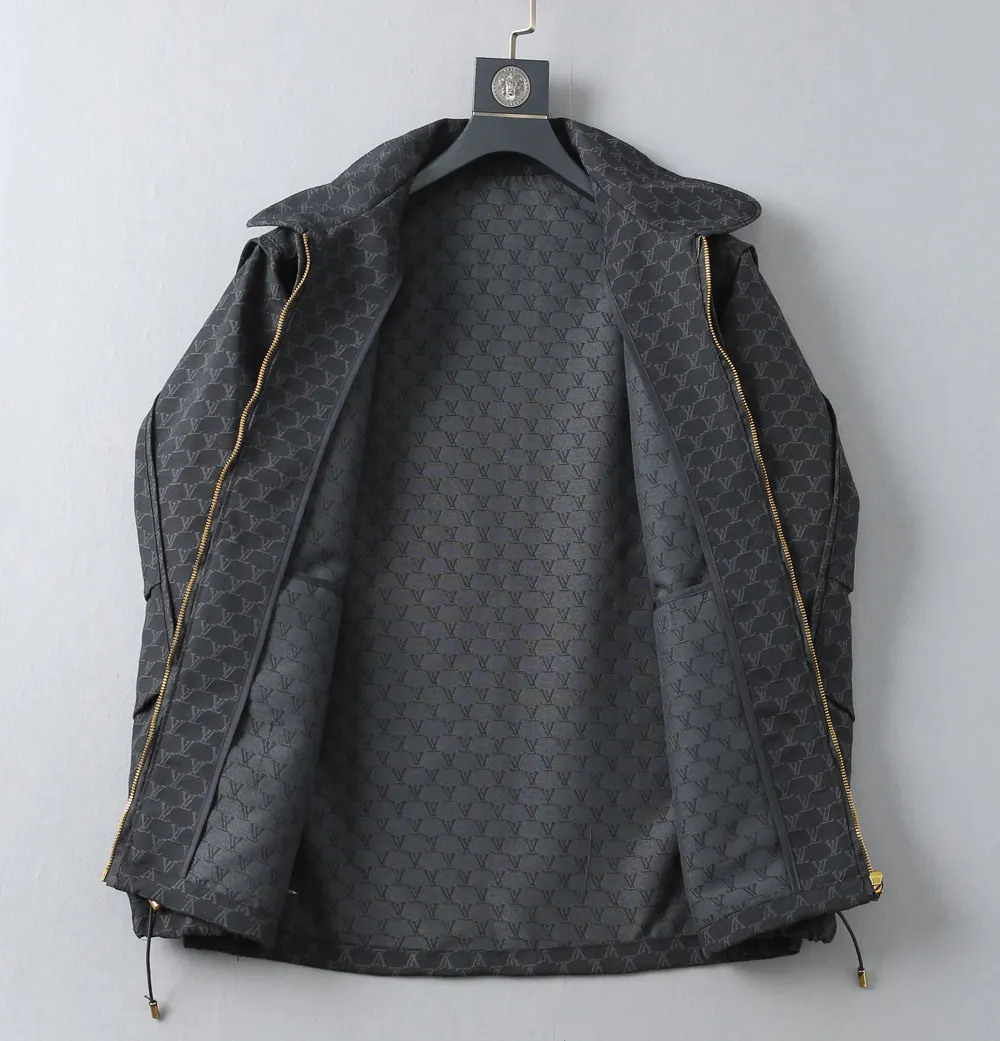 Monogram Jacquard Zip-Up Harrington Jacket D34023344 — view 3