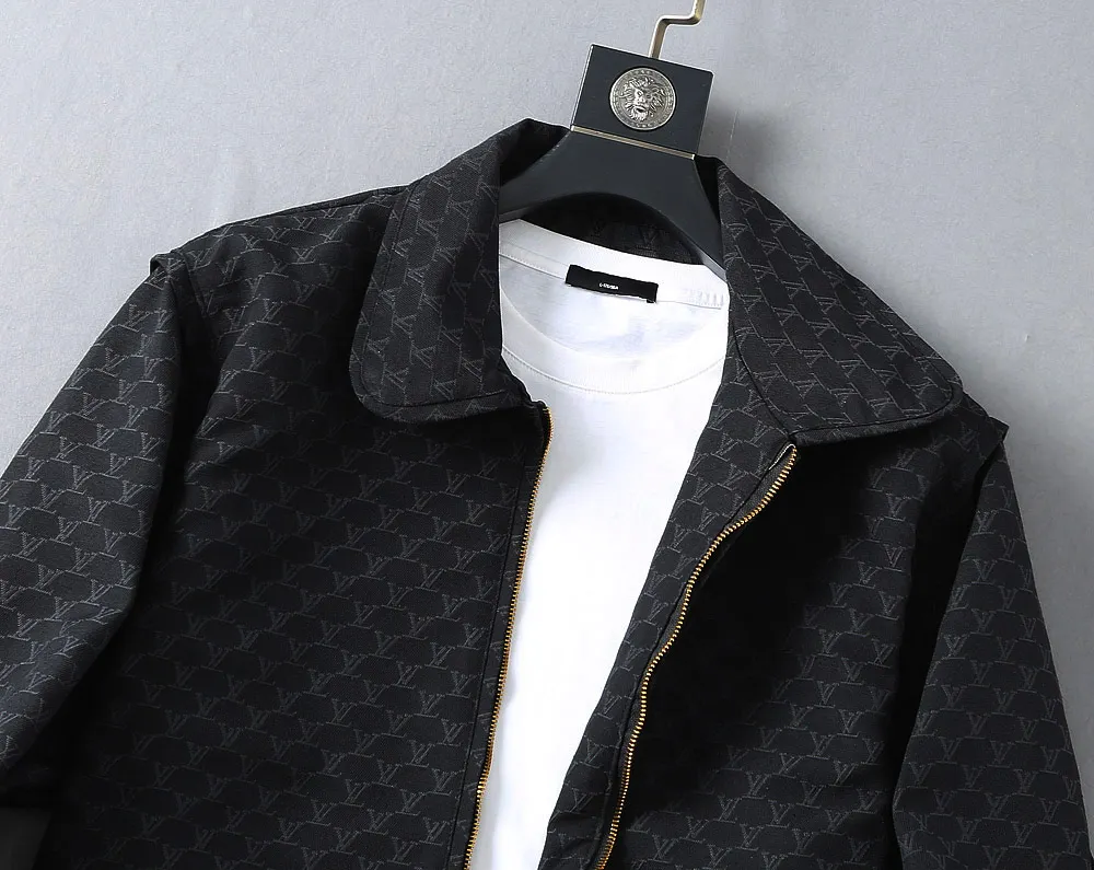 Monogram Jacquard Zip-Up Harrington Jacket D34023344 — view 5