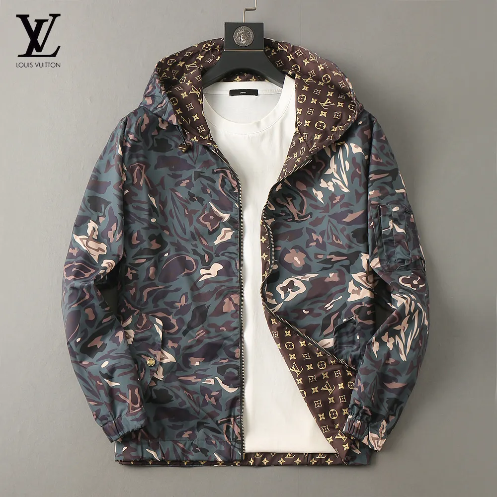 Monogram Camouflage Hooded Jacket D34023342
