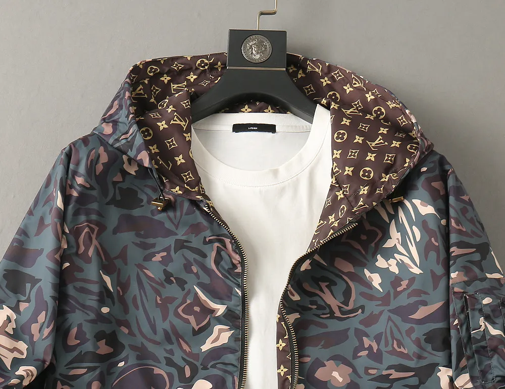 Monogram Camouflage Hooded Jacket D34023342 — view 6