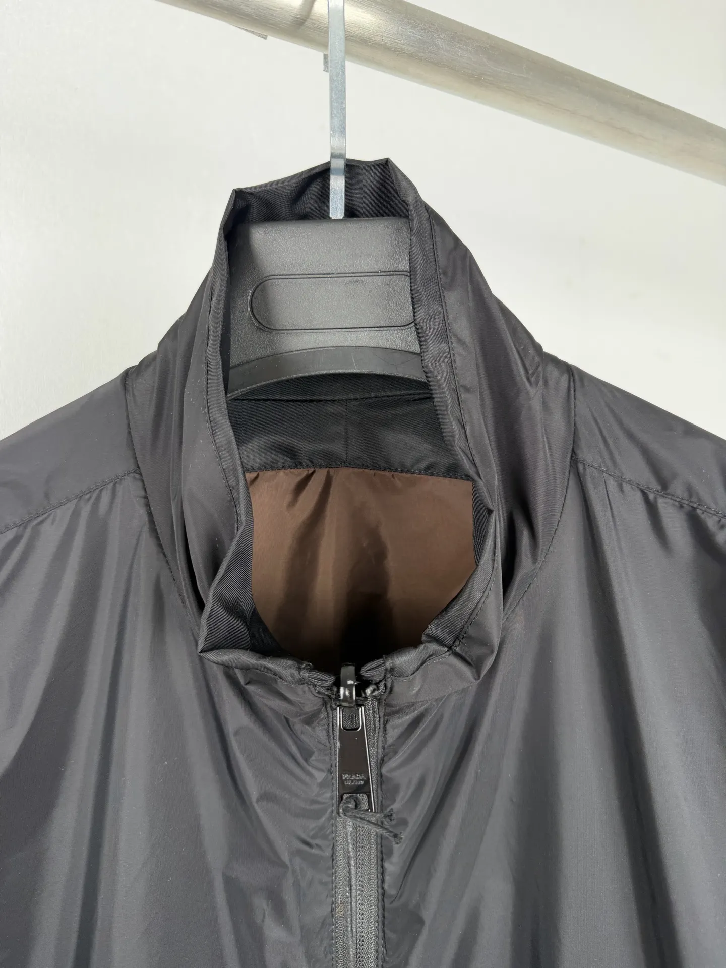 Reversible Nylon Zip-Up Jacket D34520026 — view 5
