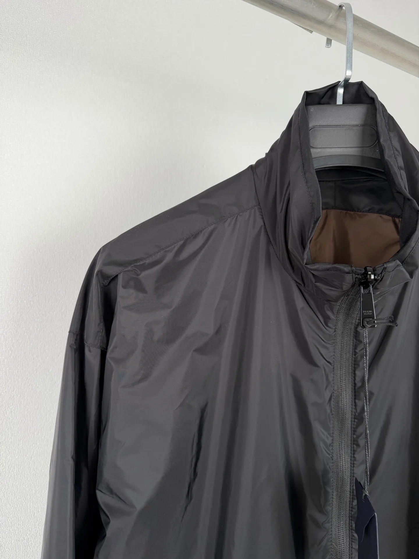 Reversible Nylon Zip-Up Jacket D34520026 — view 7
