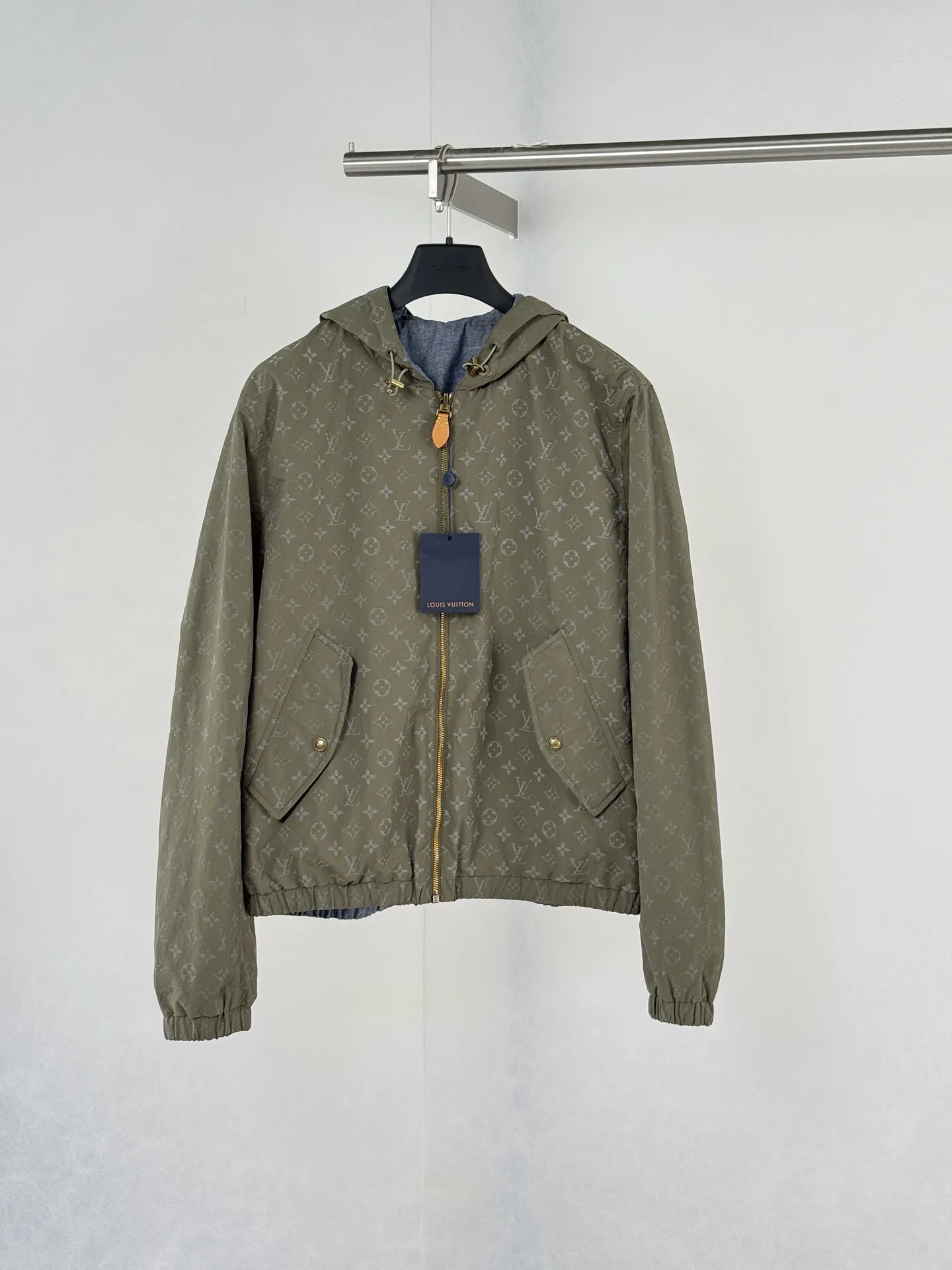 Reversible Monogram Reflective Hooded Jacket D34819948