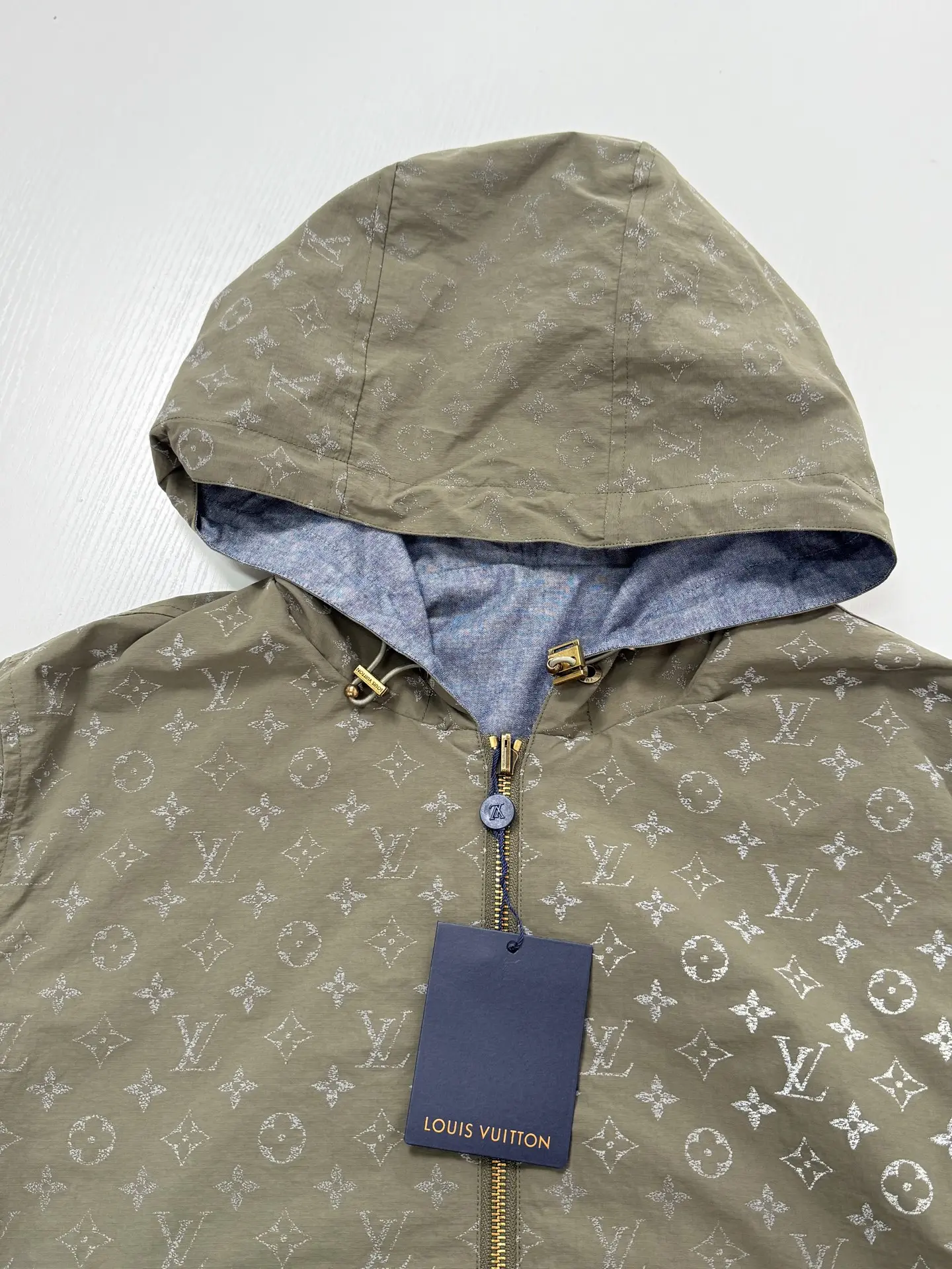 Reversible Monogram Reflective Hooded Jacket D34819948 — view 7