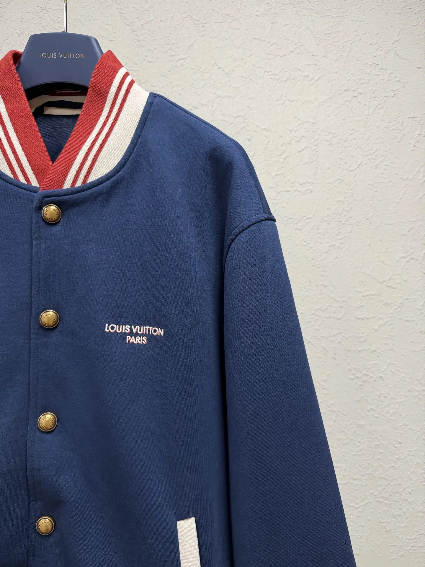 Logo Embroidery Striped Varsity Jacket D35023456 — view 3
