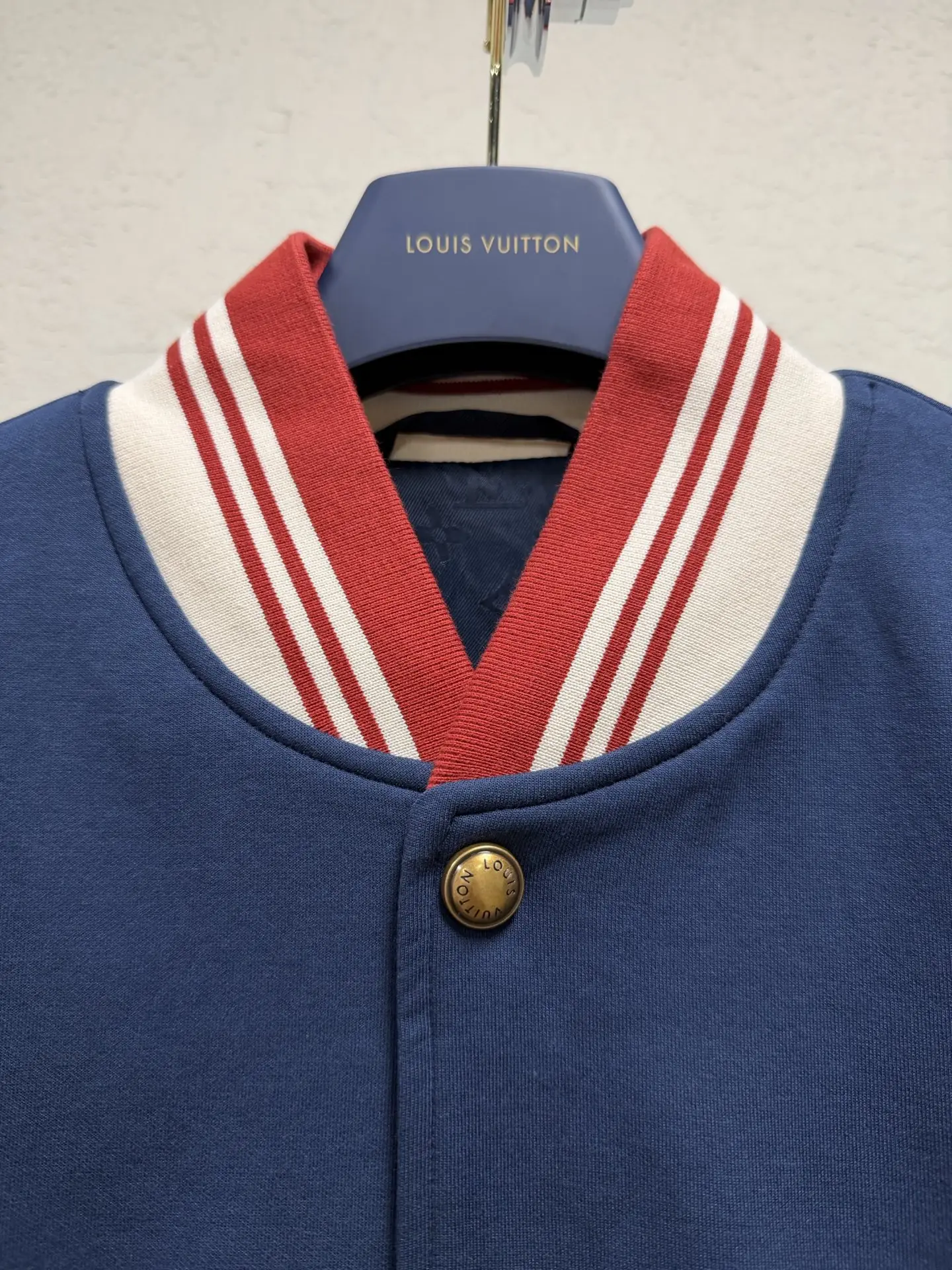 Logo Embroidery Striped Varsity Jacket D35023456 — view 5