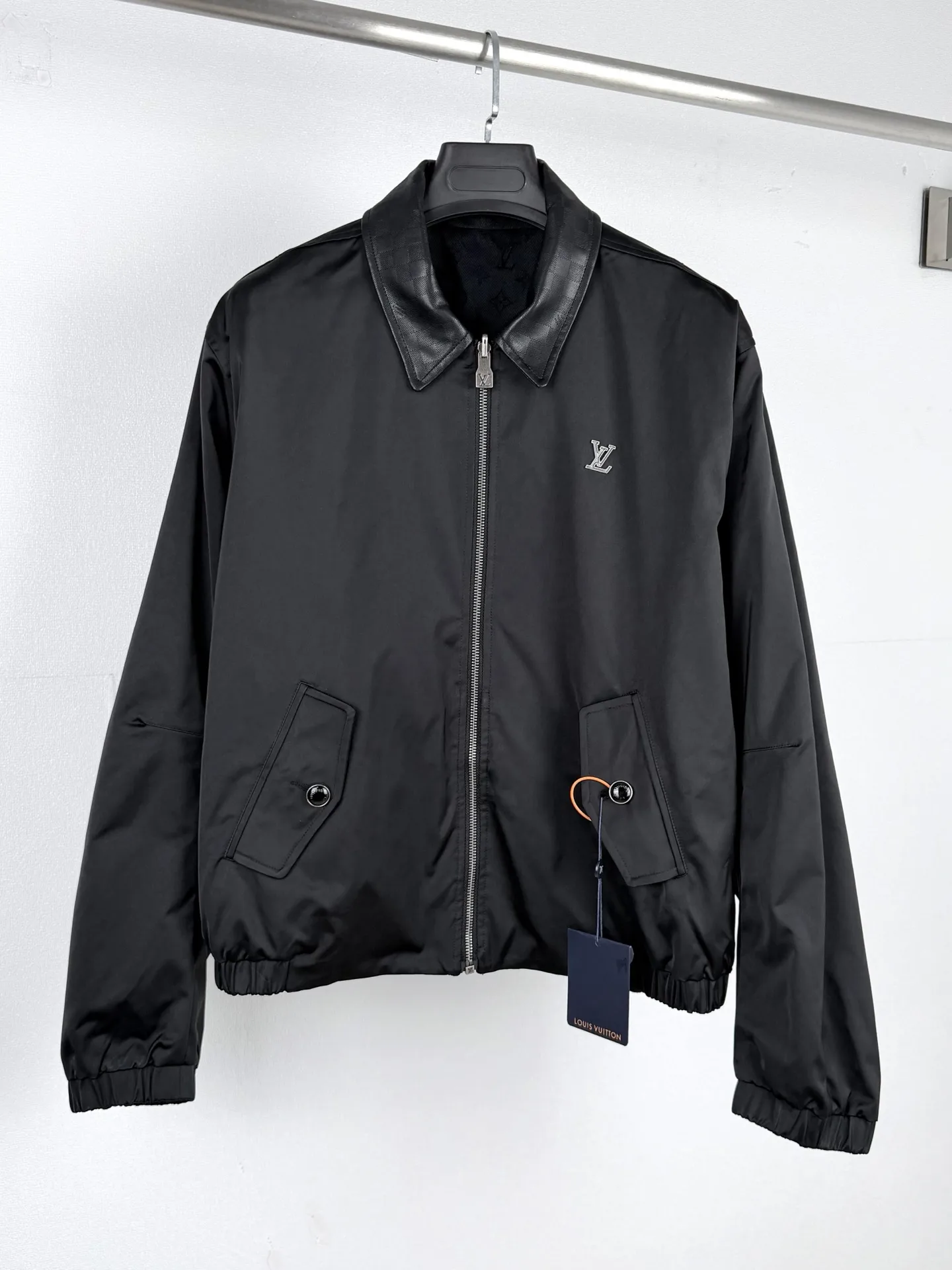 Reversible Monogram Jacquard Bomber Jacket D35022046