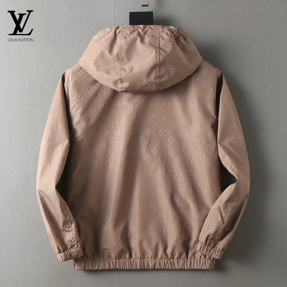 Monogram Embossed Hooded Windbreaker Jacket D35023335 — view 2
