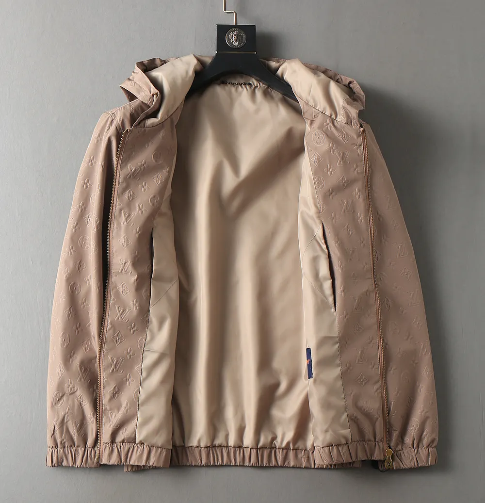 Monogram Embossed Hooded Windbreaker Jacket D35023335 — view 3