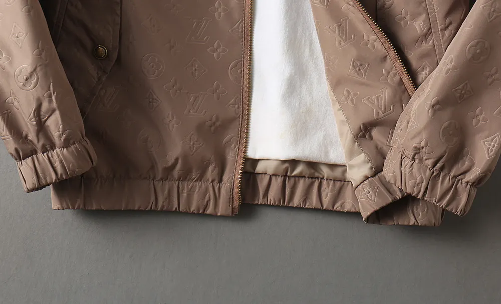 Monogram Embossed Hooded Windbreaker Jacket D35023335 — view 13