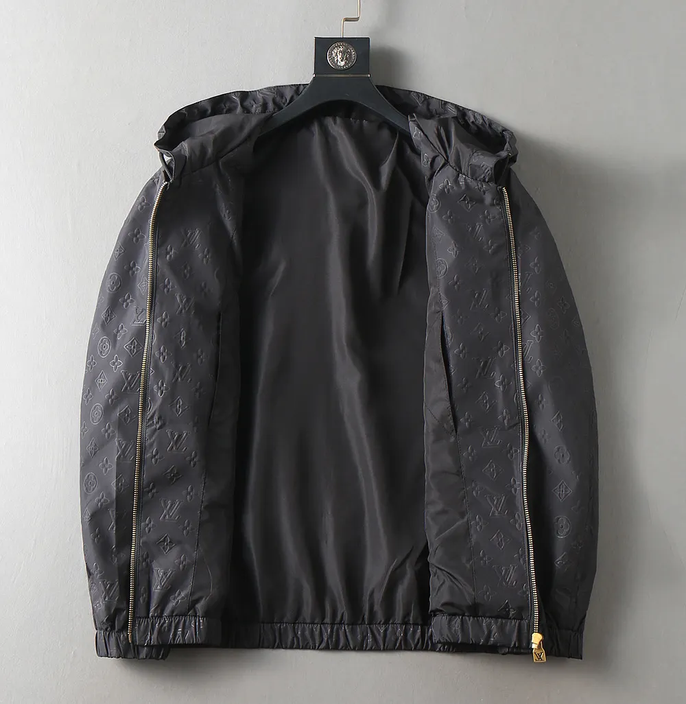 Monogram Embossed Hooded Windbreaker Jacket D35023336 — view 3