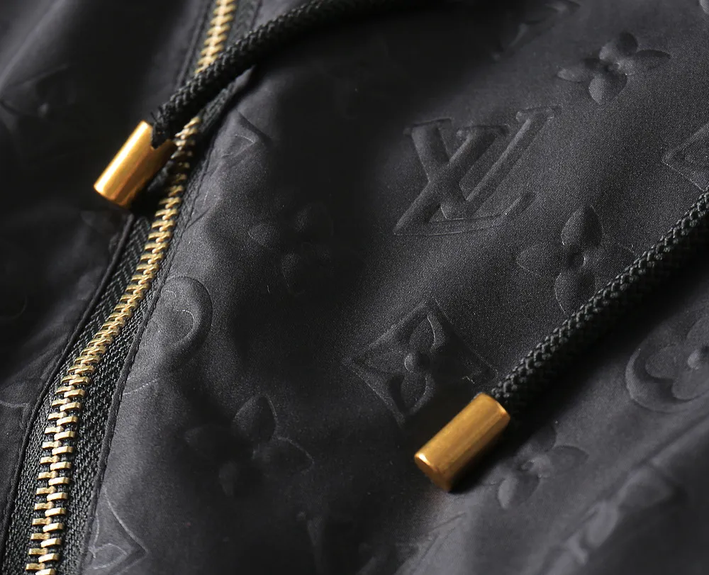 Monogram Embossed Hooded Windbreaker Jacket D35023336 — view 8