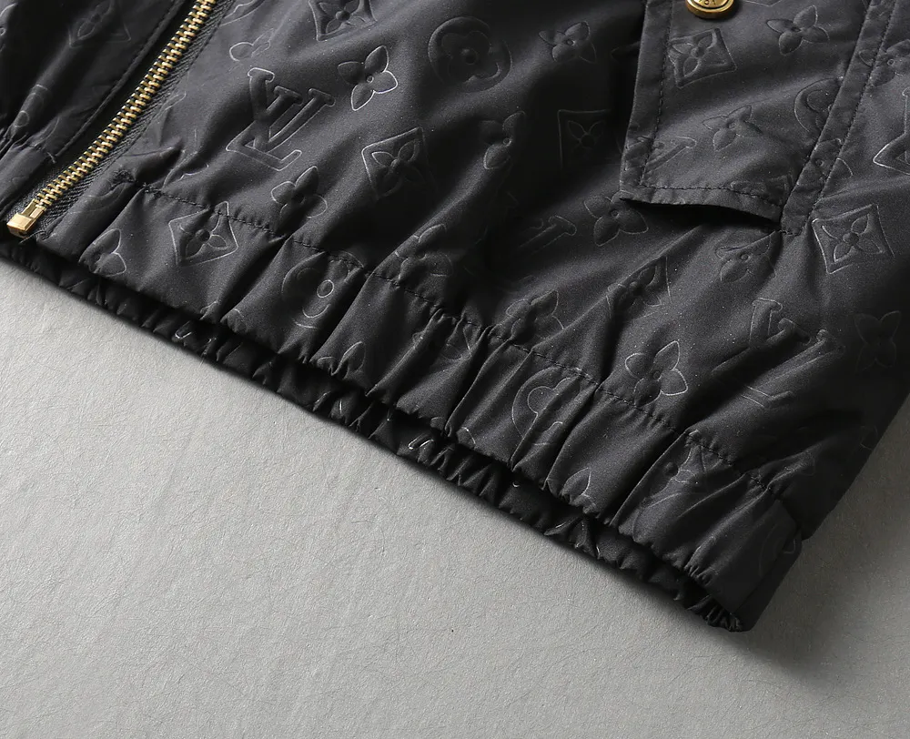 Monogram Embossed Hooded Windbreaker Jacket D35023336 — view 10