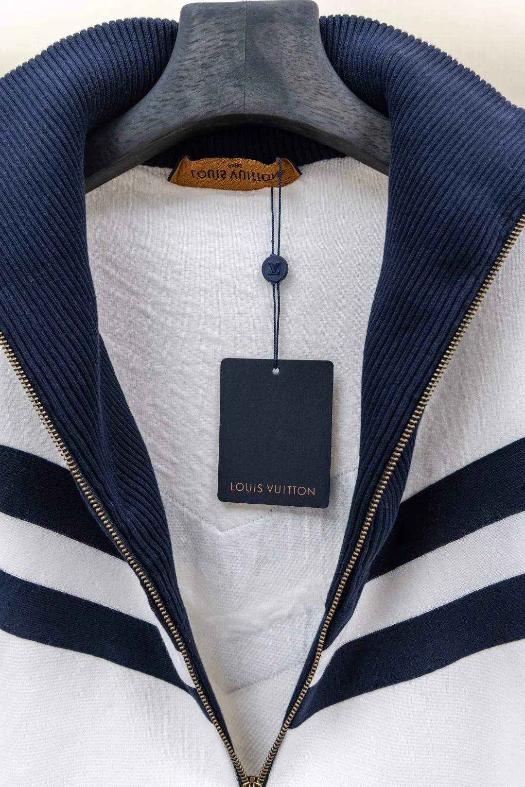 Nautical Knit Zip-Up Cardigan D35023436 — view 10