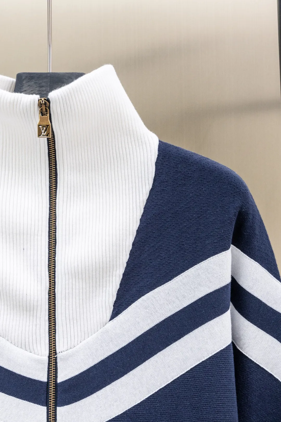 Nautical Knit Zip-Up Cardigan D35023435 — view 4