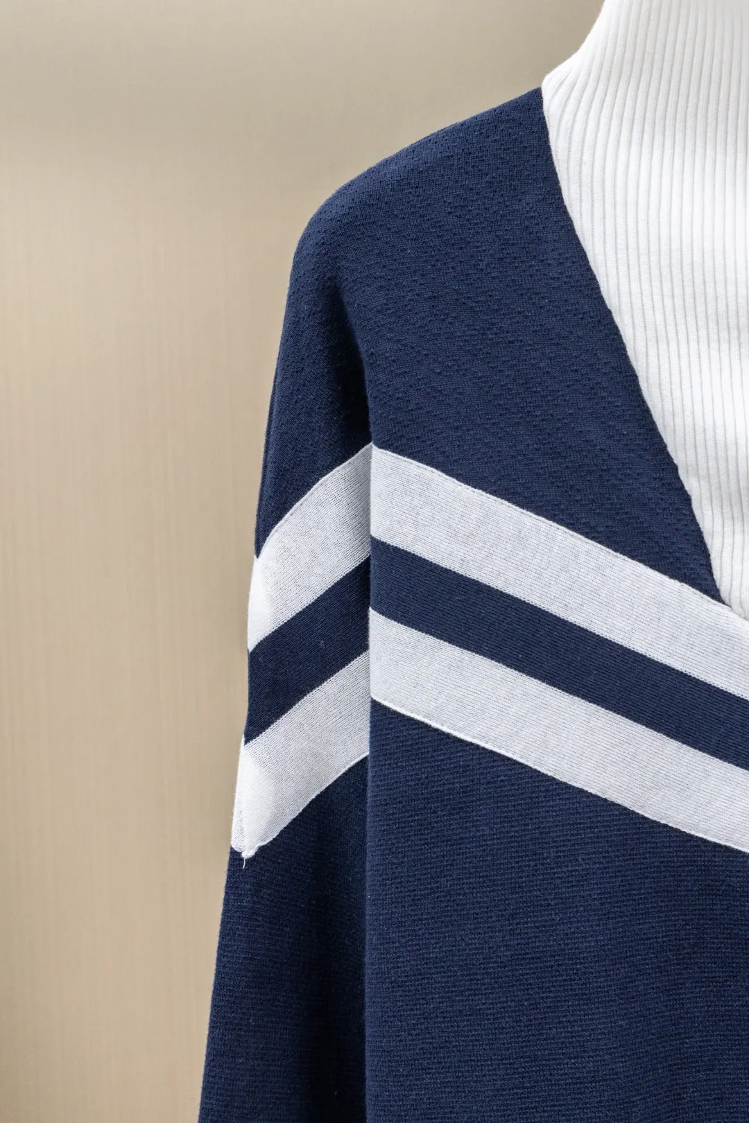 Nautical Knit Zip-Up Cardigan D35023435 — view 6