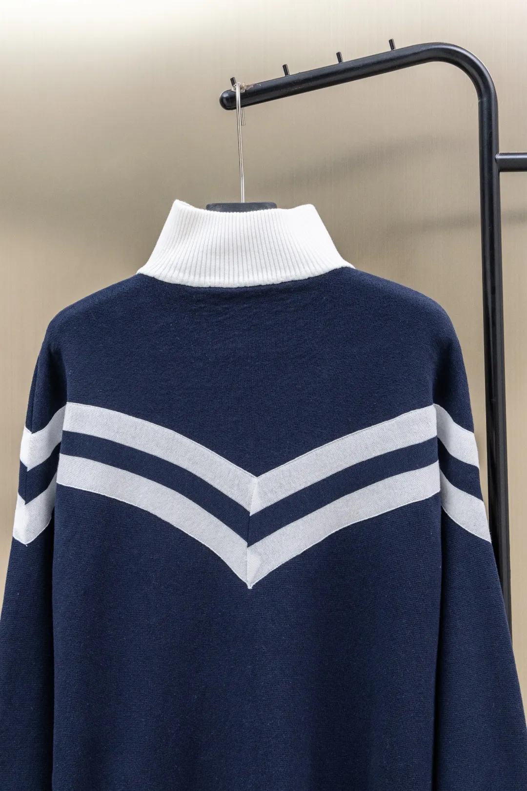 Nautical Knit Zip-Up Cardigan D35023435 — view 11