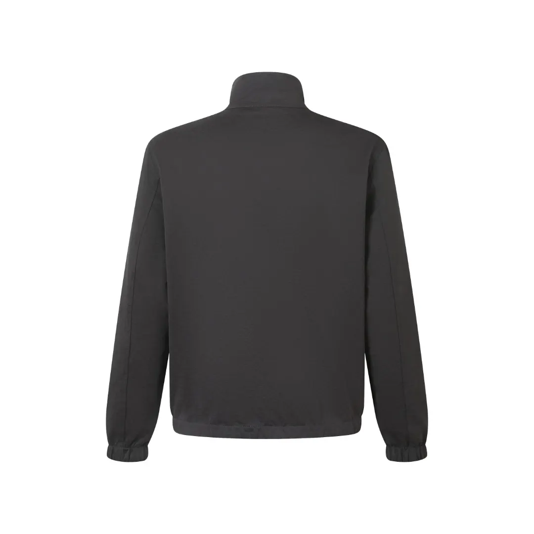 Reversible Logo-Appliqué Funnel-Neck Jacket D35523597 — view 2