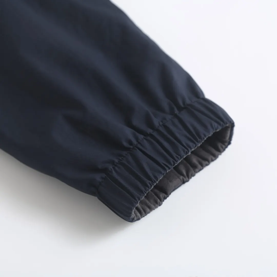 Reversible Logo-Appliqué Funnel-Neck Jacket D35523596 — view 7