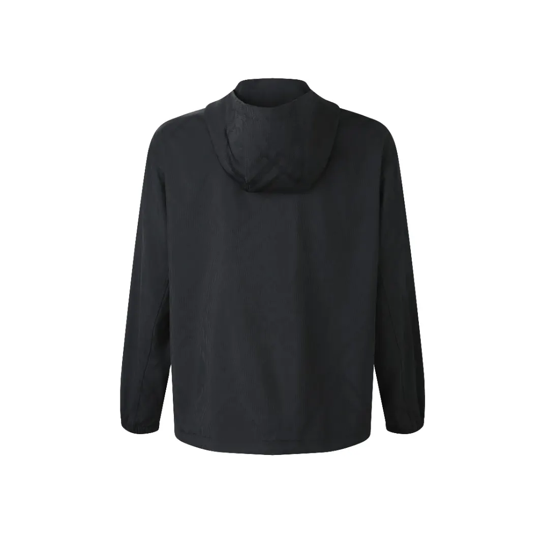Jacquard Check Hooded Shell Jacket D35523470 — view 3